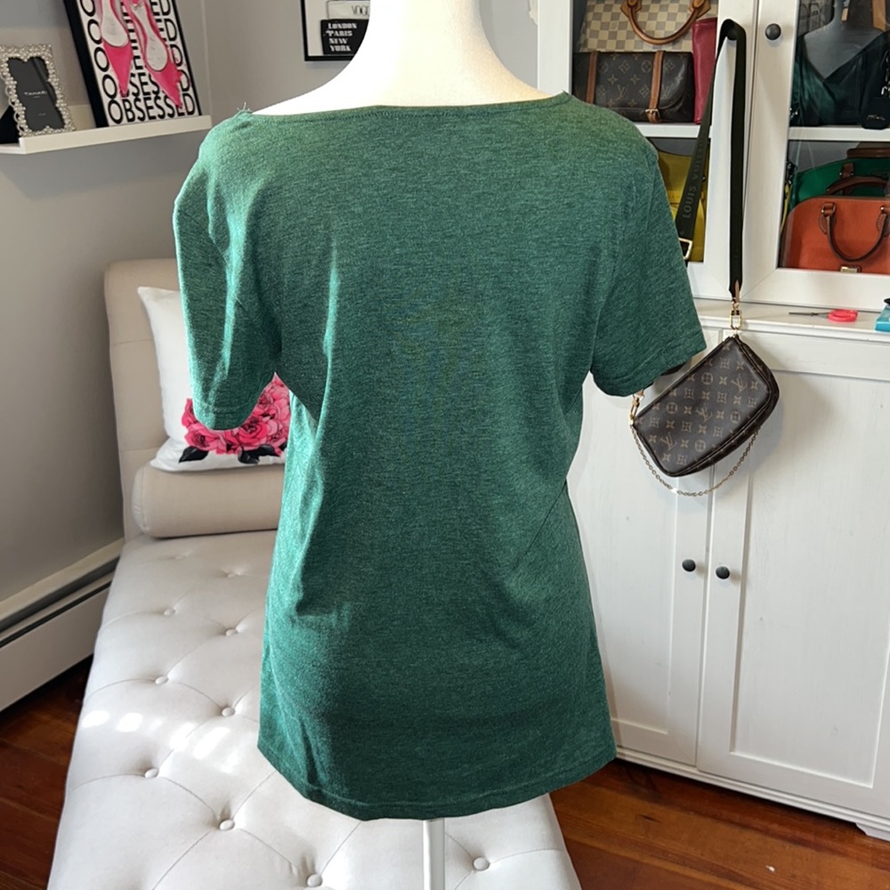 Simple Soft Top Green top - Picture 4 of 6